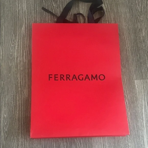 Salvatore Ferragamo Vibrant Red Tote - Picture 2 of 7